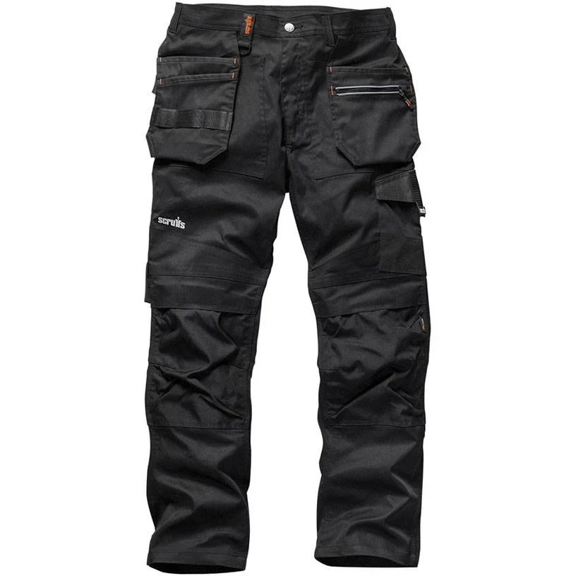 Trade Flex work trousers, black 30R
