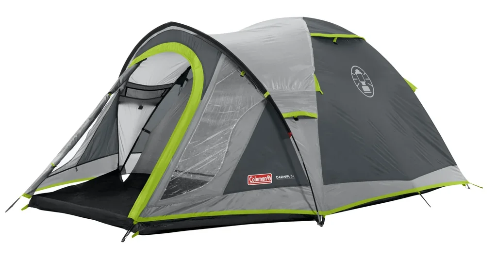 Darwin 3 Plus Active tent for 3 people, dome construction, spacious awning and taped seams