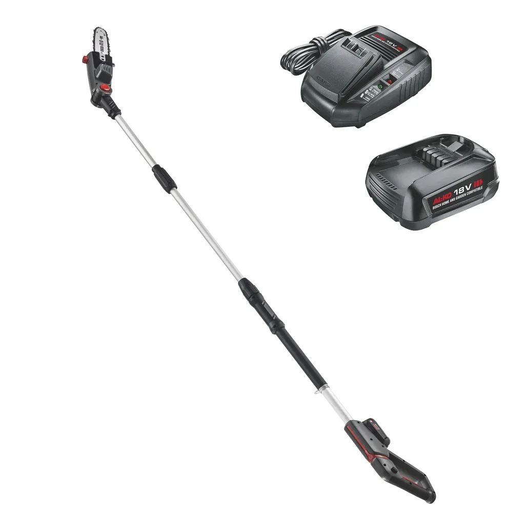 18 V BOSCH HOME AND GARDEN COMPATIBLE Cordless Pole Pruner CSA 1820 including battery and charger