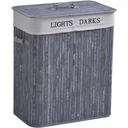 Laundry basket with 2 handles
