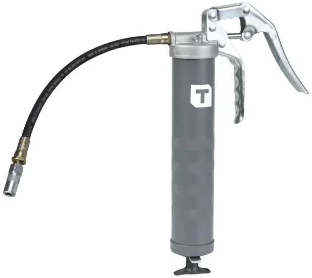 One-hand lever grease gun
