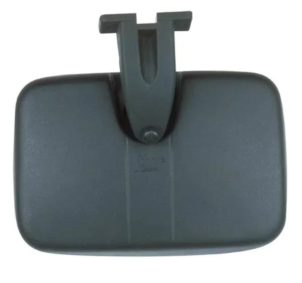 Wide-angle/panoramic exterior mirror for direct mounting to the body including 2 screws