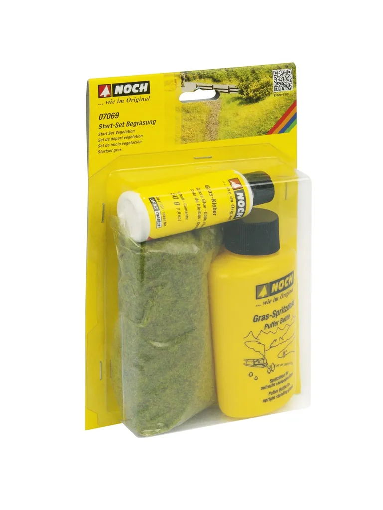 Starter set grassing, spreading material, H0 gauge