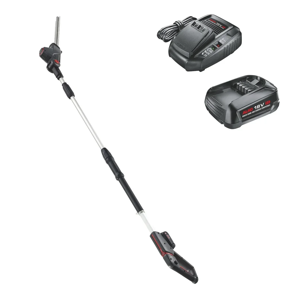 18 V BOSCH HOME AND GARDEN COMPATIBLE Cordless High Hedge Trimmer HTA 1845 including battery and charger
