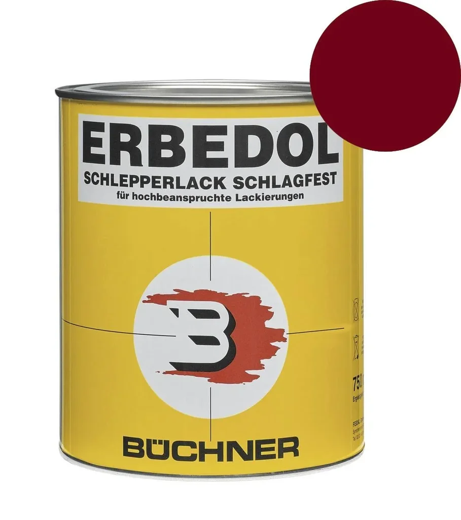 Tractor and agricultural machinery paint Schmotzer red SL3295