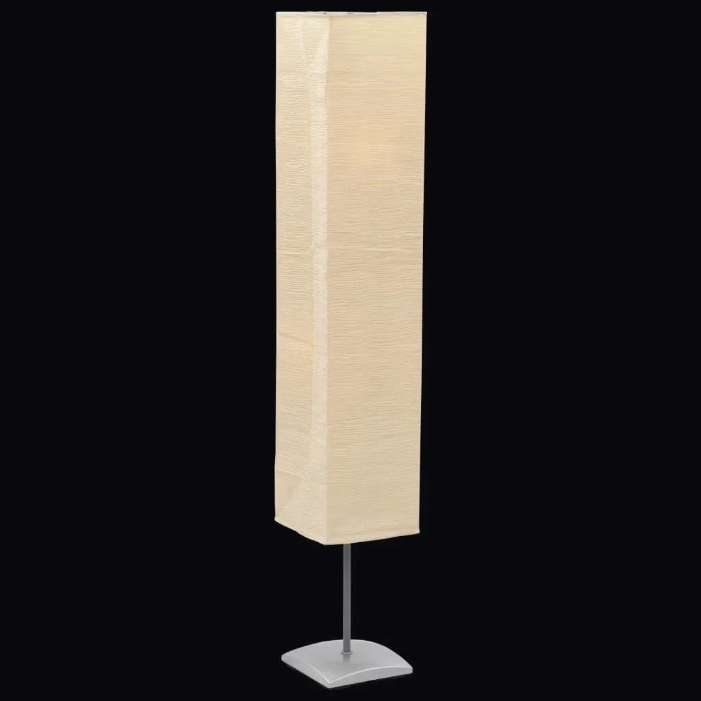 Floor lamp with paper shade 135 cm