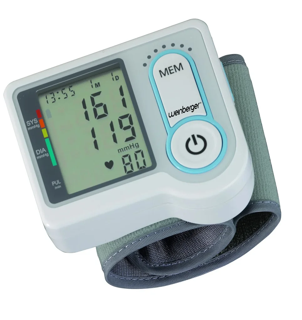 Talking blood pressure monitor