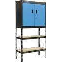 Bolt-in shelving unit