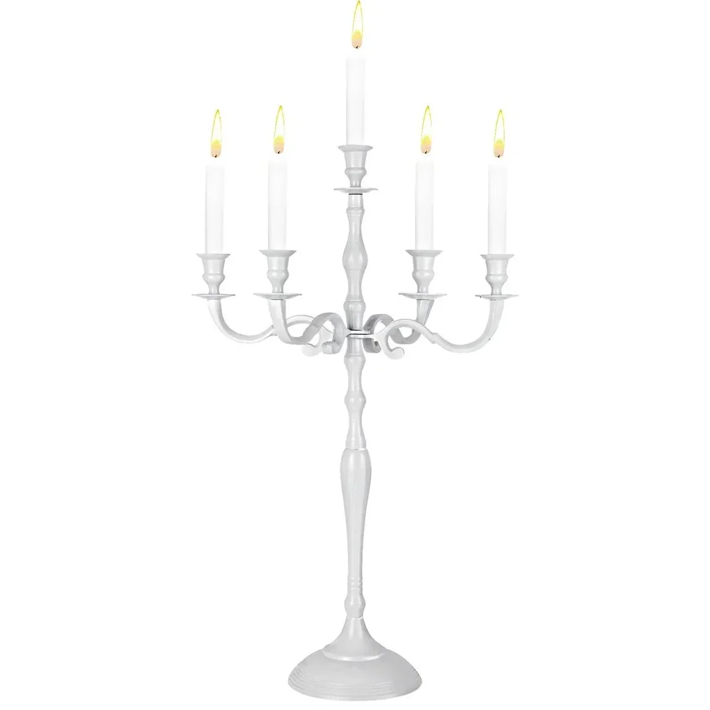 Candlestick 80cm white