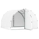 Plastic greenhouse walk-in greenhouse 287 x 292 x 195 cm garden tunnel plastic tunnel tunnel greenhouse greenhouse garden