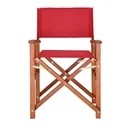 Chefklappstuhl Cannes Rot FSC