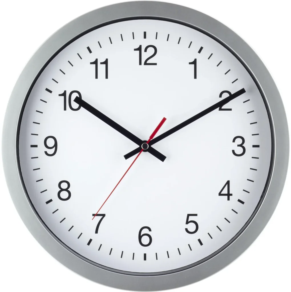 Quartz wall clock Sweep