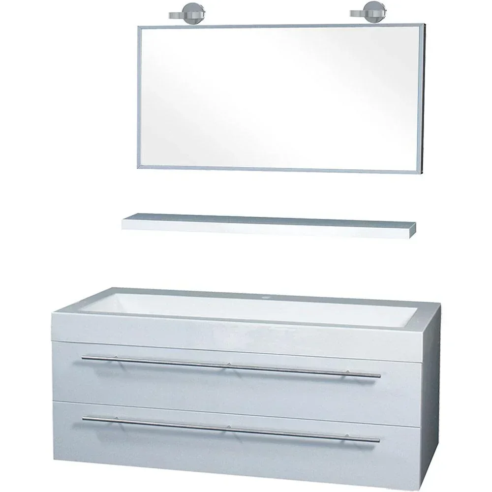 Bathroom furniture Force 125 cm - White