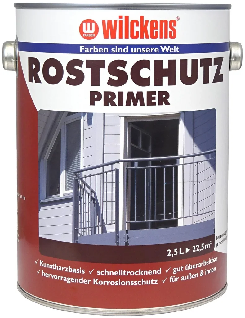 Rust protection primer grey, 2500 ml