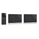 Video intercom 7 inch touchscreen 2 screens