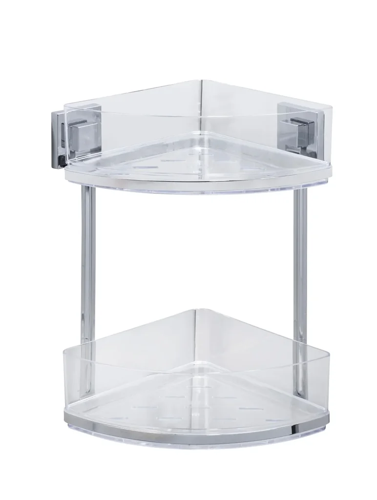 Quadro corner shelf with two levels
