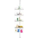 Telescopic shower tray - variable 155-285cm