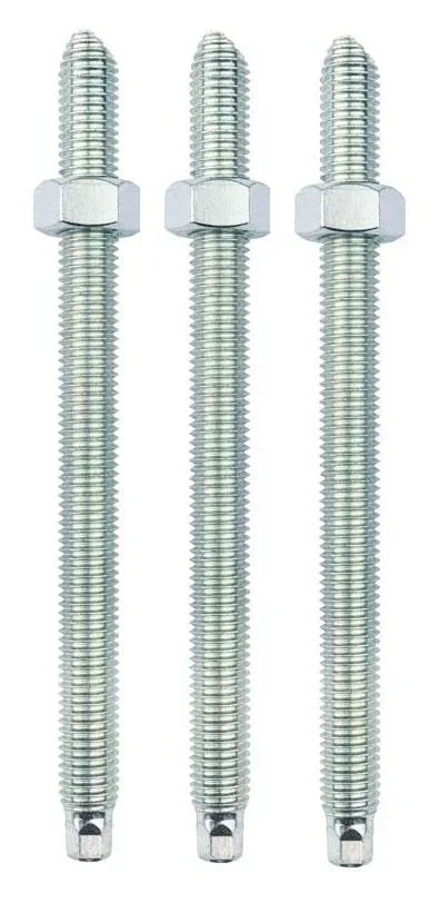 Threaded rod set of 3