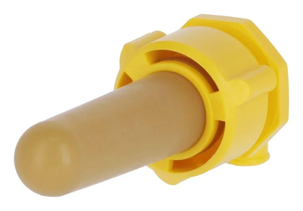 Latex teat and hygiene valve in a set