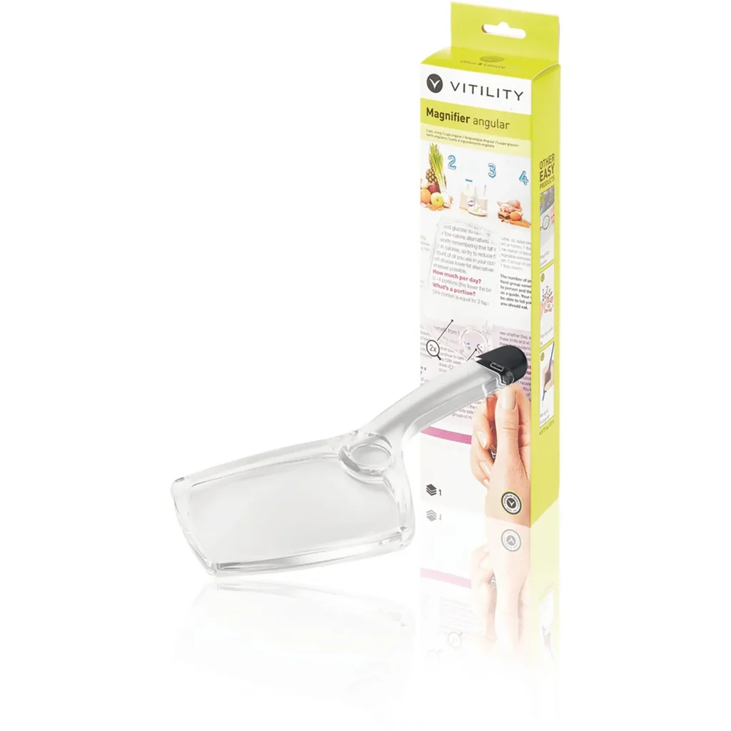 Reading aid - magnifying glass