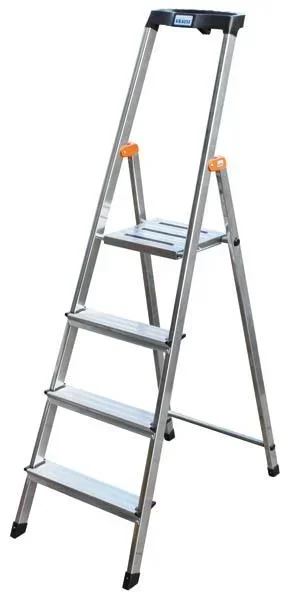 Aluminium stepladder, 6 steps
