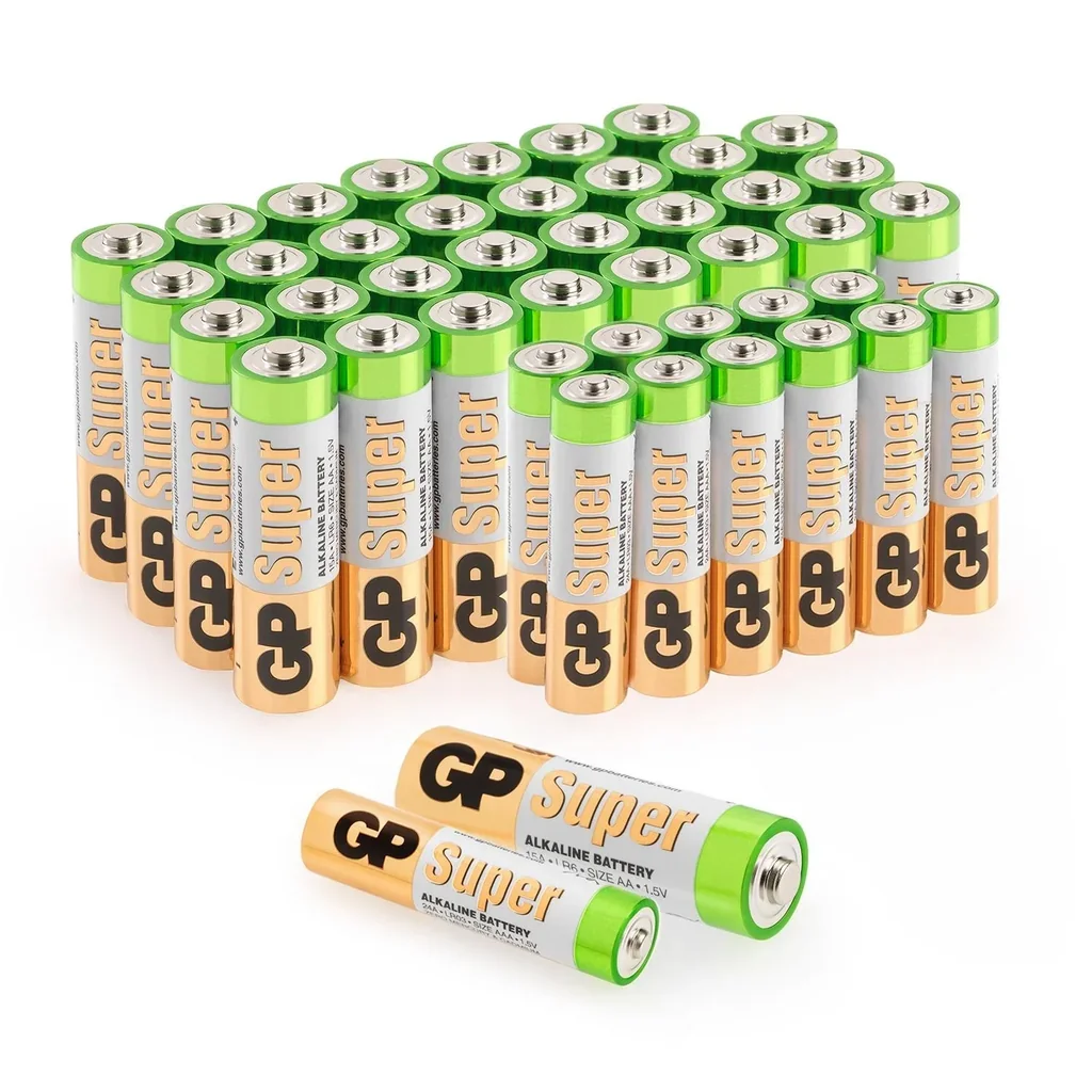 SUPER Alkaline Mix Pack with 32 x Mignon (AA) and 12 x Micro (AAA) batteries
