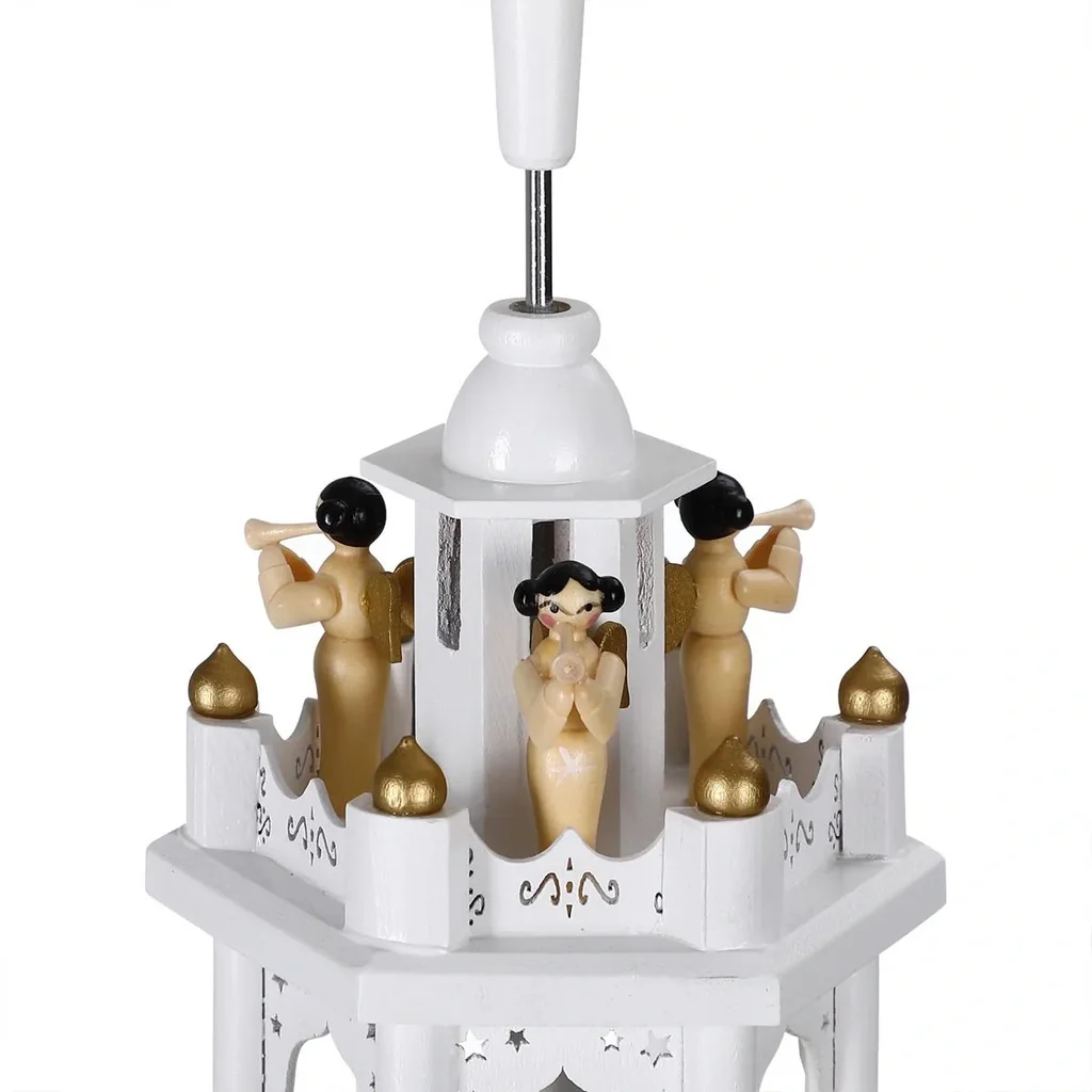 Christmas Pyramid XL White