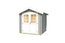 Garden shed 209 Gr.1, 253 x 234 x 244 cm light grey with double door