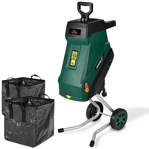 Paper shredder with 50L waste container