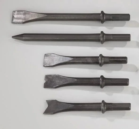 Pneumatic chisel hammer - set - 5 pieces
