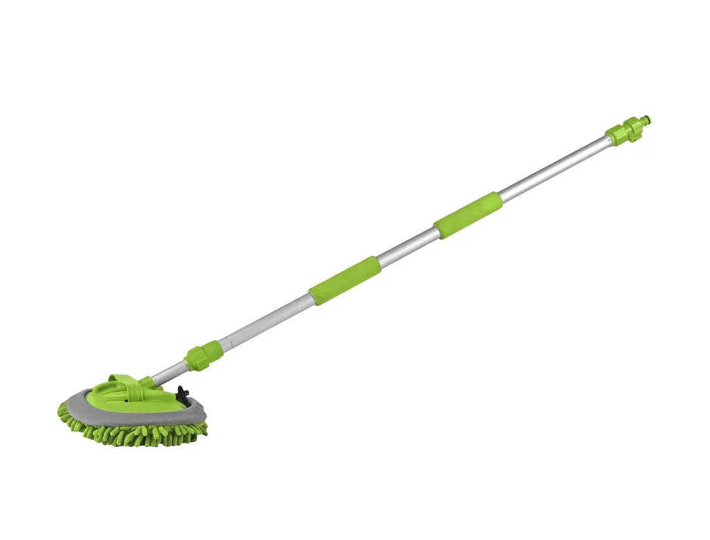 Microfiber wash mop
