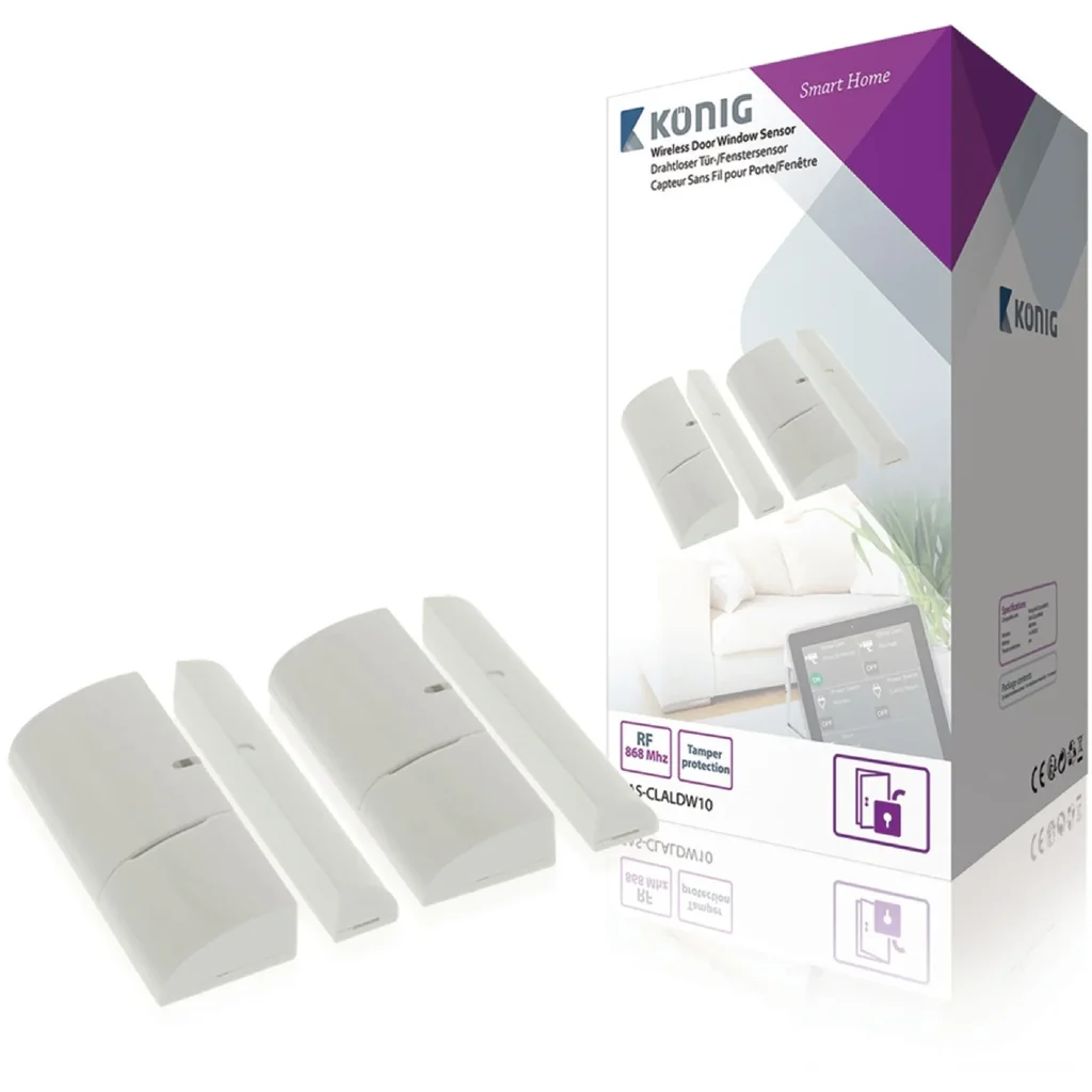 Smart Door/Window Sensor 868 MHz White