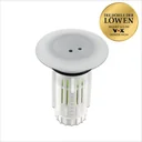 Drain Fairy LED drain plug 4.5V white/chrome