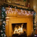Icicle Christmas lights - festive lights - 80 LEDs - 13 m - bright white