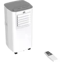 4-in-1 air conditioner with remote control white, grey