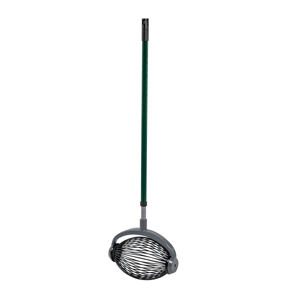 Roll collector, small with aluminum telescopic handle
