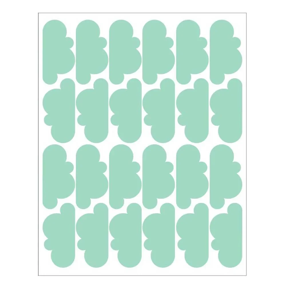 Tresxics Wall Sticker Clouds Mint