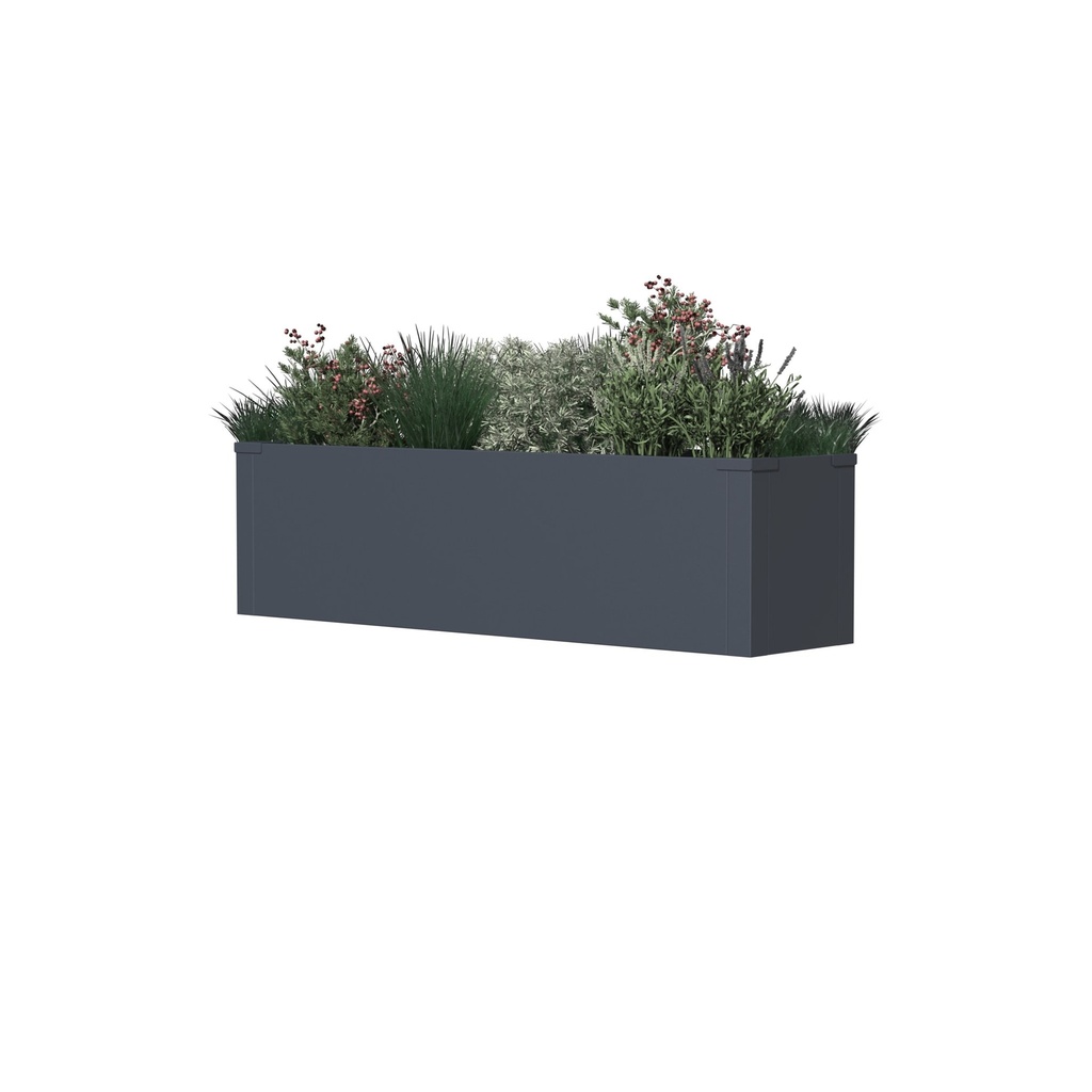 Westmann Planter Box Talus M Metal anthracite