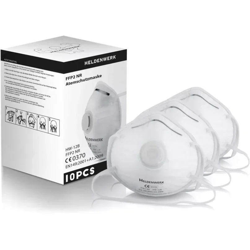 Dust mask - set of 10 - white