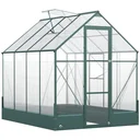 Greenhouse for the garden, versatile use as a greenhouse, tomato house, cold frame and plant house, 4 mm PC sunshade