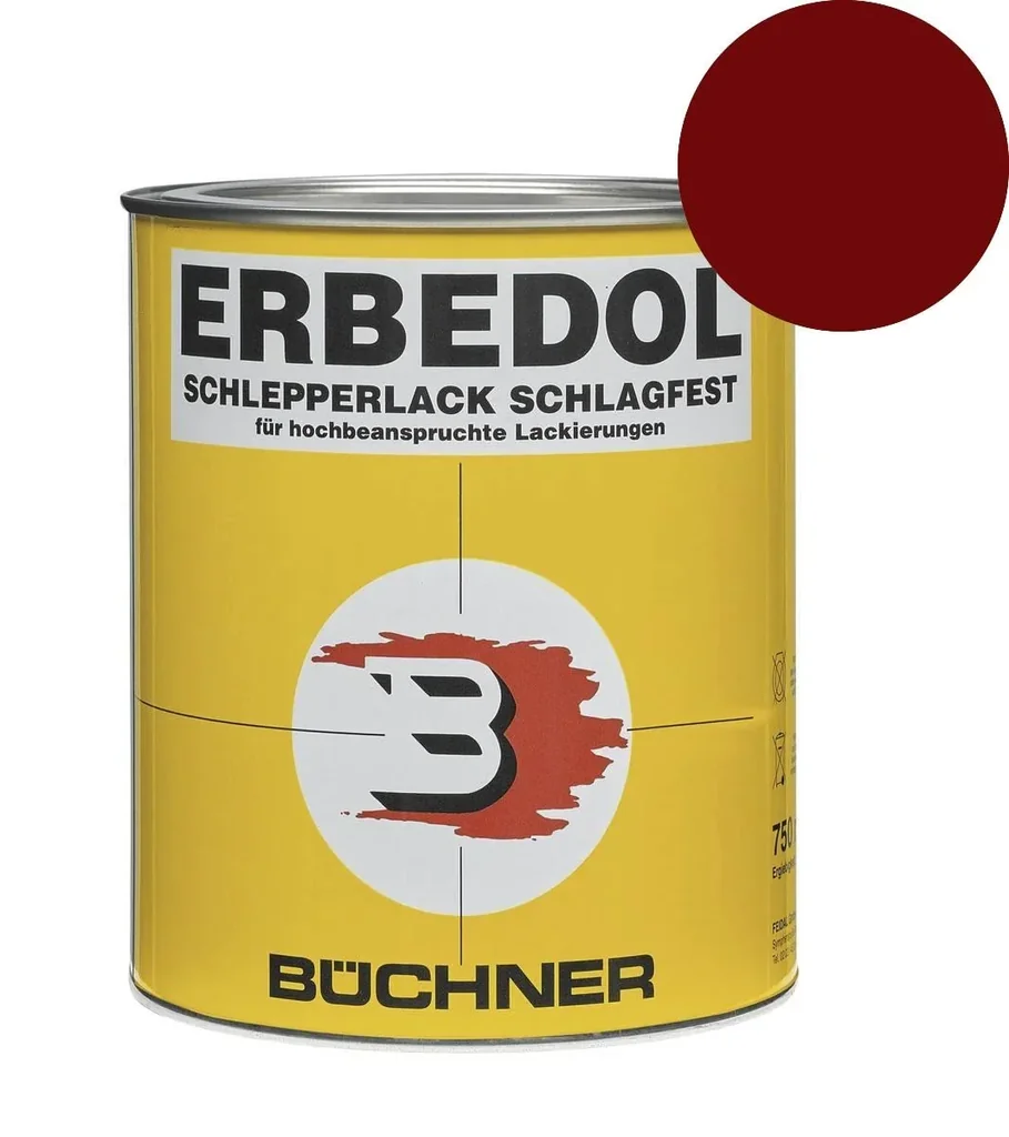 Tractor and agricultural machinery paint Eicher red SL3222