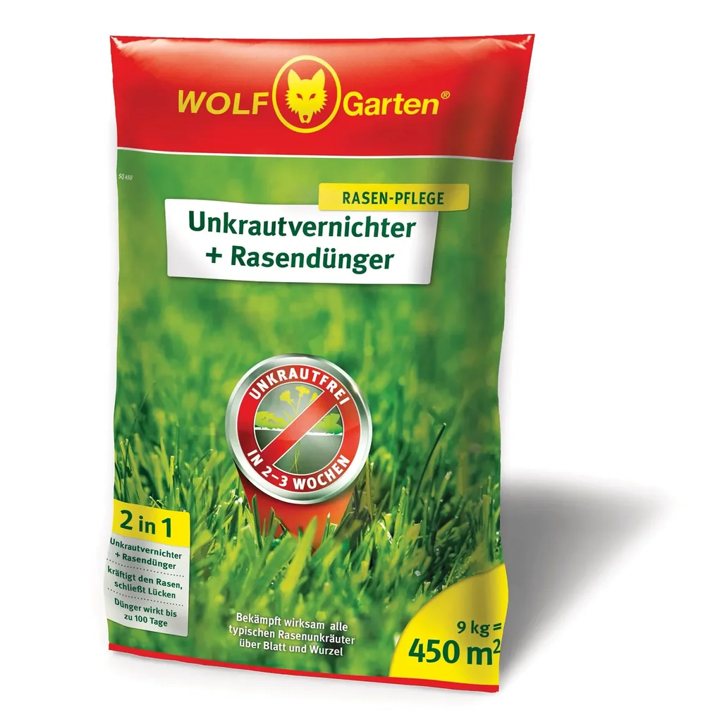 2-in-1 weed killer plus lawn fertilizer SQ450