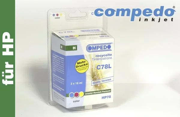 Printer cartridge for HP 78A Color