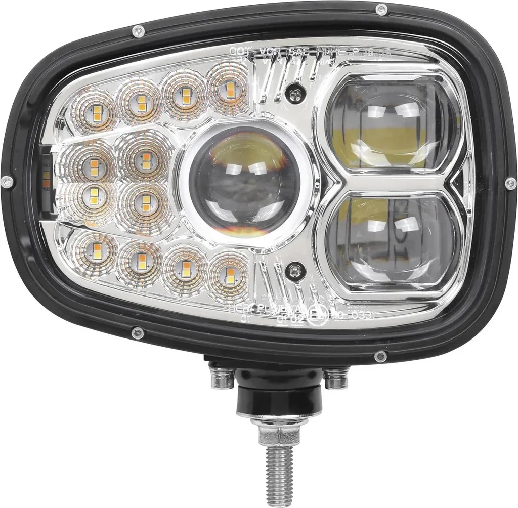 LED complete headlight right 12 to 32 Volt