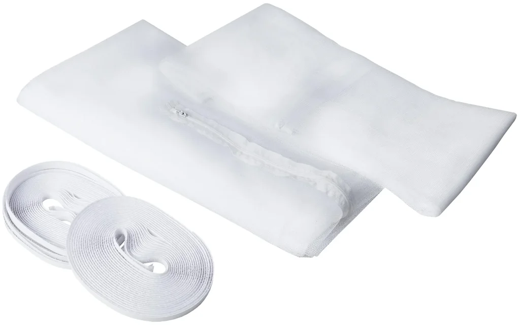 Fly screen for roof windows, white, 2 pieces