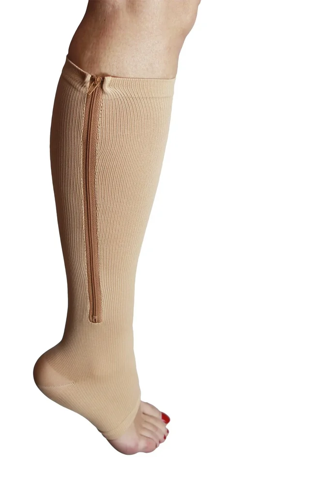 Compression knee socks, size S/M