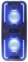 Portable disco sound machine with Bluetooth, radio, 2x USB, AUX-IN including microphone