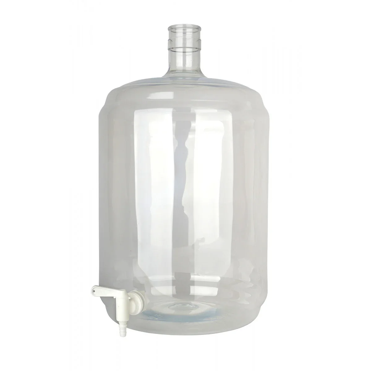 Carboy, Fermenting bottle PET 23 litres with tap 5/16-7/16