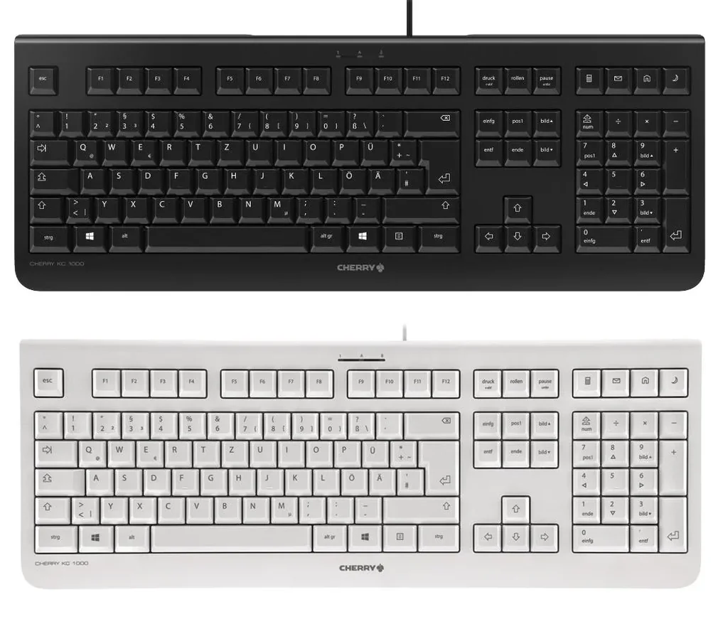 Wired keyboard KC 1000 gray