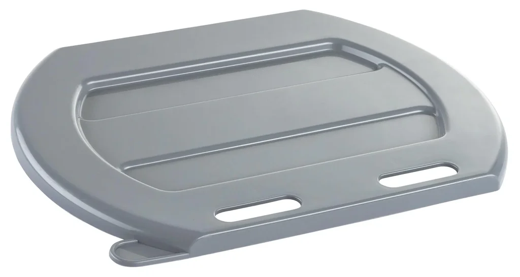 Lid for calf drinking bucket, grey